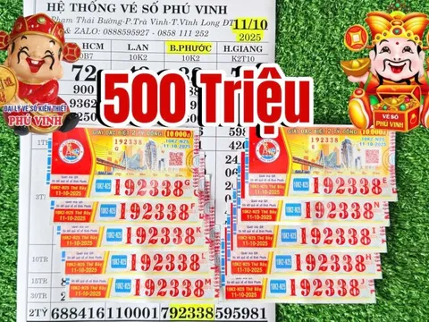 Xổ số miền Nam: Nhiều người ở miền Tây trúng thưởng lớn