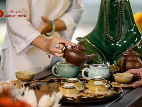 An Thổ Túc tại triển lãm Gốm và Trà - Hành trình lan tỏa văn hóa trà Việt trong kỷ nguyên mới