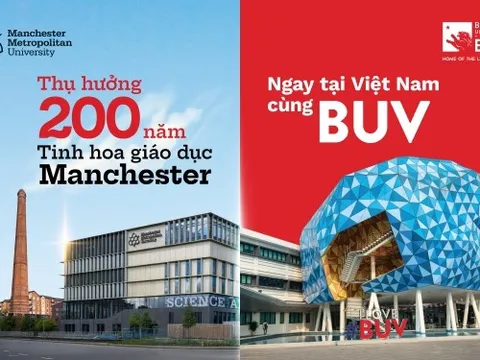 BUV đưa chuẩn mực "Vàng" từ 200 năm giáo dục Manchester về Việt Nam