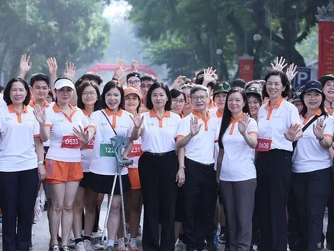 Sôi nổi giải "Phụ nữ chạy hưởng ứng Vì môi trường không khói thuốc"