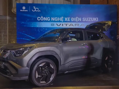 Suzuki Vitara bất ngờ trở lại Việt Nam với bản thuần điện