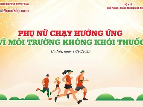 Trực tiếp: Giải chạy "Phụ nữ chạy hưởng ứng Vì môi trường không khói thuốc"