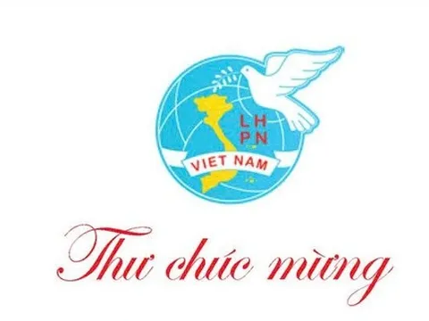 Thư chúc mừng nhân Kỷ niệm 95 năm thành lập Hội LHPN Việt Nam và Ngày Phụ nữ Việt Nam 20-10