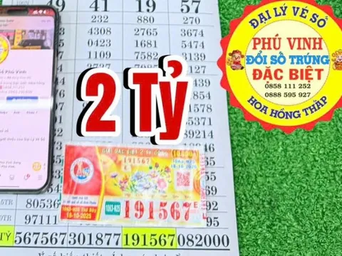 Xổ số miền Nam: Dãy số đặc biệt 567 và 2000 đã có người trúng thưởng