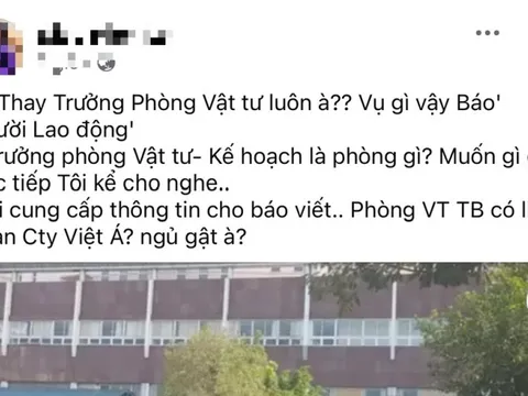 Vụ: “Ai cung cấp thông tin cho báo viết": Nữ cán bộ ở Cần Thơ đã gỡ bài đăng