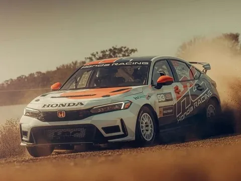 Honda Civic Type R có thêm phiên bản xe đua rally