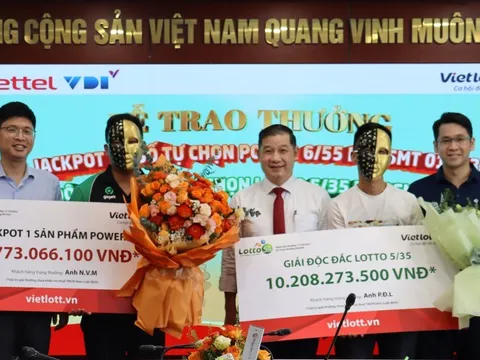 Cả nhà mất ngủ vì trúng độc đắc Vietlott gần 37 tỷ đồng