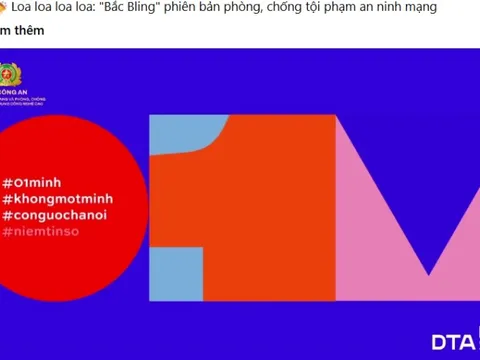 "Bắc Bling" phiên bản chống lừa đảo của Bộ Công an rần rần trên mạng