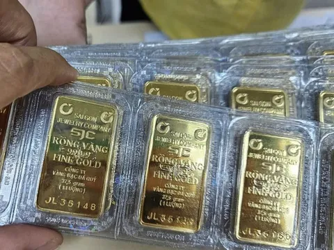 Sáng 23-10, giá vàng miếng SJC và vàng nhẫn biến động trái chiều
