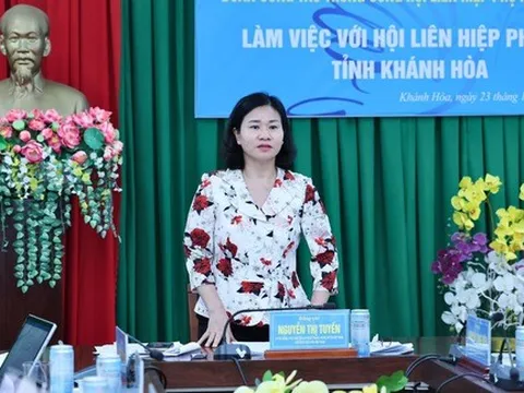 TƯ Hội LHPN Việt Nam kiểm tra, giám sát thực hiện Dự án 8 tại tỉnh Khánh Hòa