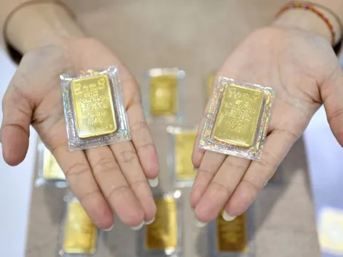 Giá vàng miếng SJC tăng trở lại