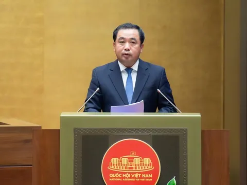 Tân Bộ trưởng Trần Đức Thắng lần đầu đăng đàn Quốc hội