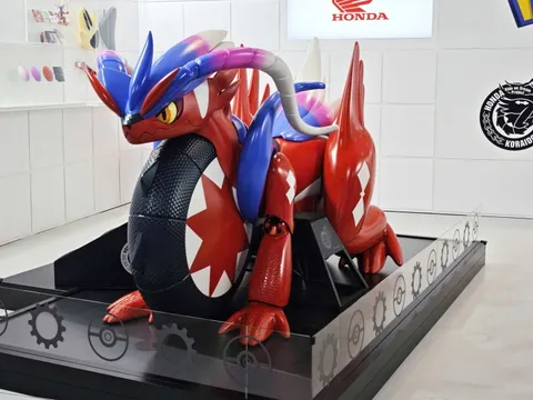 'Xe' Pokémon đến triển lãm ôtô tại Nhật