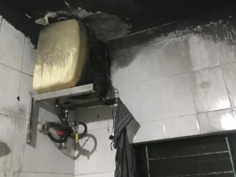 Bé trai 17 tháng bỏng toàn thân do bình nóng lạnh phát nổ: Nguyên nhân từ thói quen của nhiều gia đình