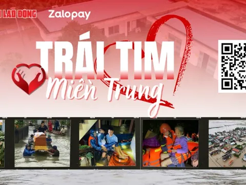 Mở cổng quyên góp cho "Trái tim miền Trung" trên Zalopay, kêu gọi những tấm lòng vàng