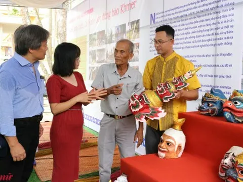 Nghề làm mão, mặt nạ của đồng bào Khmer Trà Vinh vào danh mục di sản văn hóa phi vật thể quốc gia