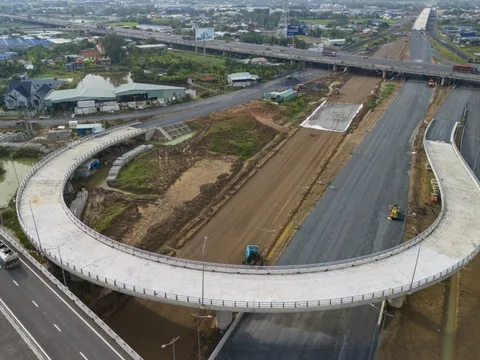 Những hình ảnh mới nhất về Vành đai 3 TP.HCM đoạn qua Tây Ninh