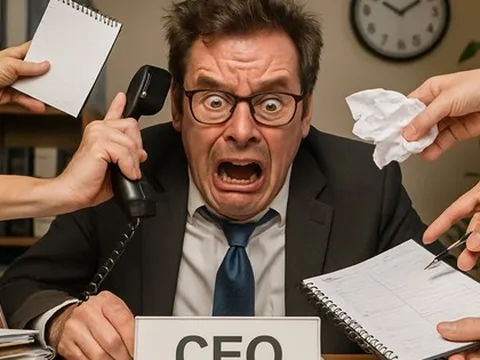 Vì sao CEO luôn cảm thấy quá tải, làm mãi không hết việc?