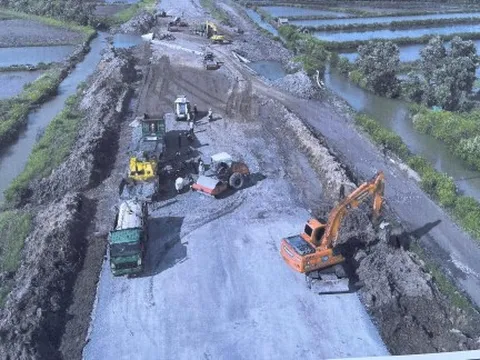 Cao tốc Cà Mau - Cần Thơ sẽ hoàn thành thông tuyến trước 19/12