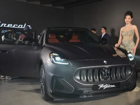 SUV điện đầu tiên của Maserati - Grecale Folgore chạy 501 km/lần sạc