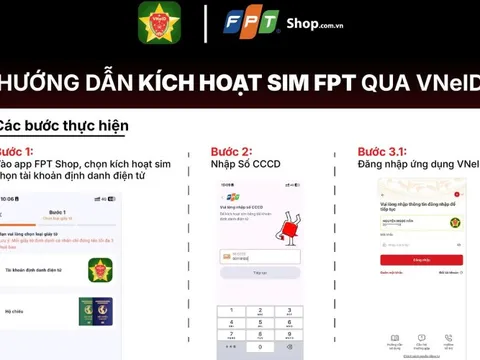 Nhà mạng đầu tiên hỗ trợ kích hoạt sim qua VNeID