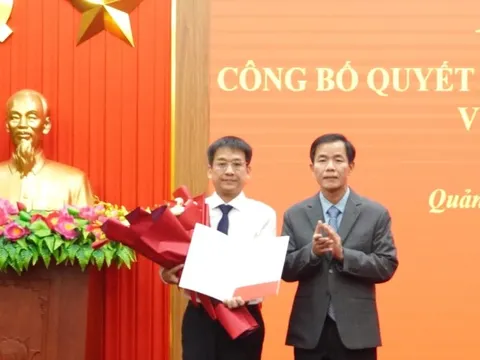 Phó Chánh Văn phòng UBND TP Huế làm Thư ký Bí thư Tỉnh ủy Quảng Trị