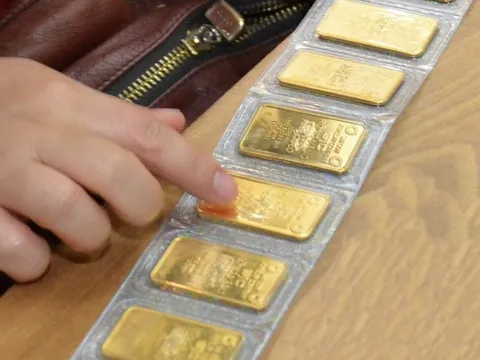 Tối 3-11, giá vàng miếng SJC tăng trở lại