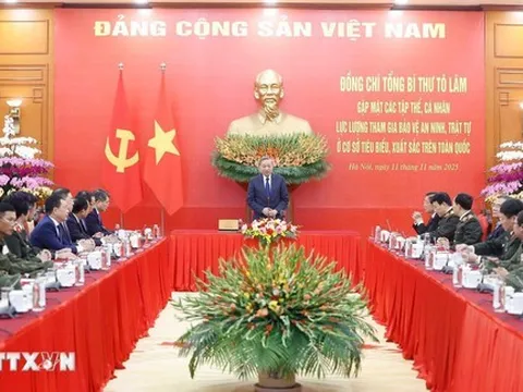 Tổng Bí thư Tô Lâm: An ninh cơ sở là bộ phận quan trọng của an ninh quốc gia