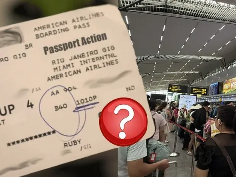 Từ hôm nay khách Việt soi kỹ vé, nếu thấy dòng chữ này thì xác định bị an ninh giữ lại