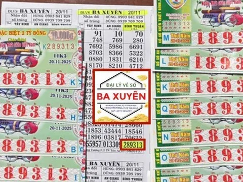 Xổ số miền Nam: “Truy tìm” chủ nhân trúng đặc biệt 4 tờ vé số Bình Thuận