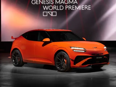 Genesis GV60 Magma - SUV điện hiệu năng cao mạnh 650 mã lực