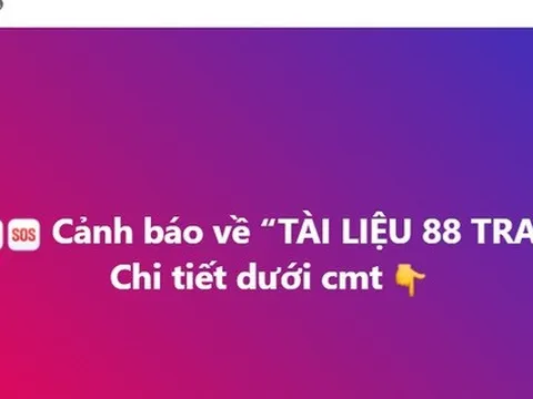 Công an xã Tiên Hưng, tỉnh Hưng Yên cảnh báo khẩn về tài liệu độc hại lan truyền trên mạng