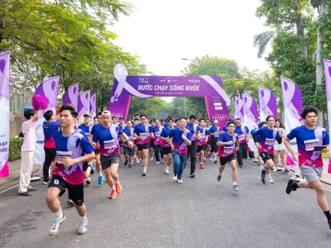 Hàng ngàn người chạy bộ hưởng ứng dự án sức khỏe do NAPAS, Mastercard, Payoo tổ chức