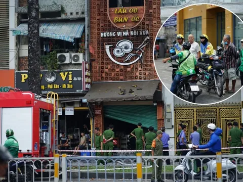 Hiện trường vụ cháy quán ăn ở TP.HCM khiến 4 người tử vong: Mặt tiền bị che kín, lối thoát hiểm gần như bị “khóa”