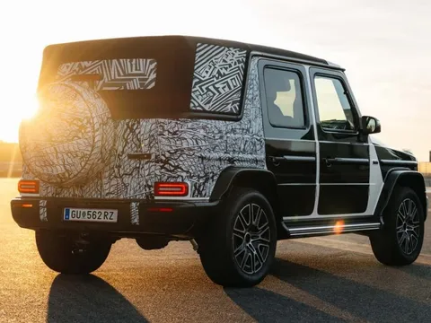 Mercedes-Benz G-Class mui trần thế hệ mới sắp ra mắt