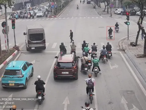 115 chủ xe có biển số sau được camera A.I ghi lại nhanh chóng nộp phạt nguội theo Nghị định 168