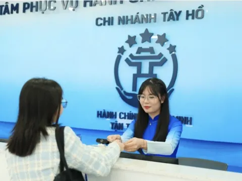 Hà Nội vận hành mô hình Trung tâm hành chính công một cấp