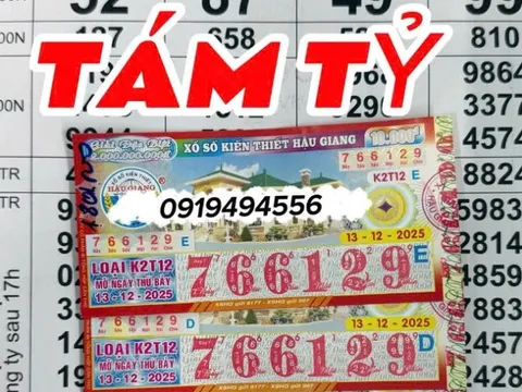 Xổ số miền Nam: Thêm người trúng độc đắc tại Vĩnh Long vào tối 15-12