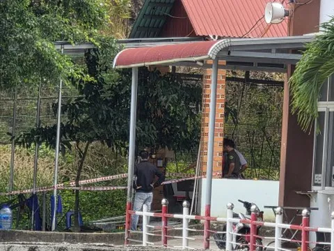 Sập tường căn tin trung tâm sát hạch lái xe ở Lâm Đồng, 1 học viên tử vong