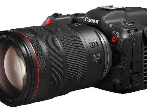 Canon cho ra mắt máy ảnh Điện ảnh kỹ thuật số EOS R5 C 8K RAW