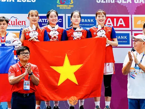 Dấu mốc lịch sử đầy Vinh quang và Tự hào của Bóng rổ nữ Việt tại SEA Games 32