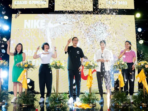 Sự kiện khai trương chính thức cửa hàng Nike tại Vincom Bà Triệu “gây bão” giới trẻ tại Hà Thành