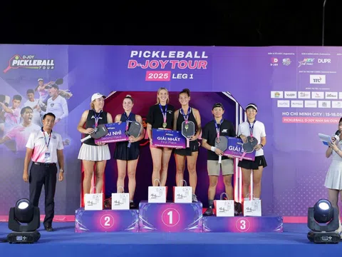 Giải Pickleball D-Joy Tour 2025 - Chặng 1: Hơn 626 trận đấu đỉnh cao