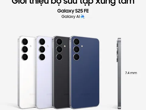 Samsung giới thiệu Galaxy S25 FE - mở ra trải nghiệm đáng giá nhờ sự kết hợp giữa Galaxy AI thế hệ mới và tính năng chuẩn flagship